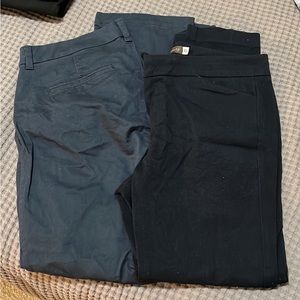 Navy Blue work pants bundle (3 pair)